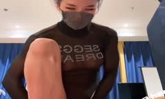 ✿极品反差女神✿ 劲爆身𝕄𝕚𝕤𝕤𝔸𝕍shen材健身达人反差婊▌赫拉▌双人裸体健身引体向上 深蹲荷尔蒙爆炸 此等尤物这么反差(35)